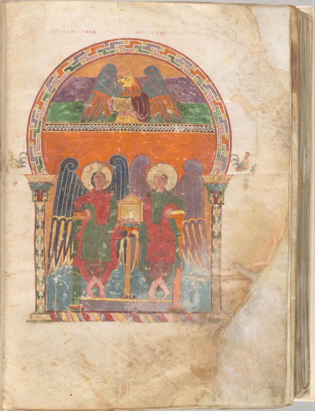 Commentary on the Apocalypse, folio 2r